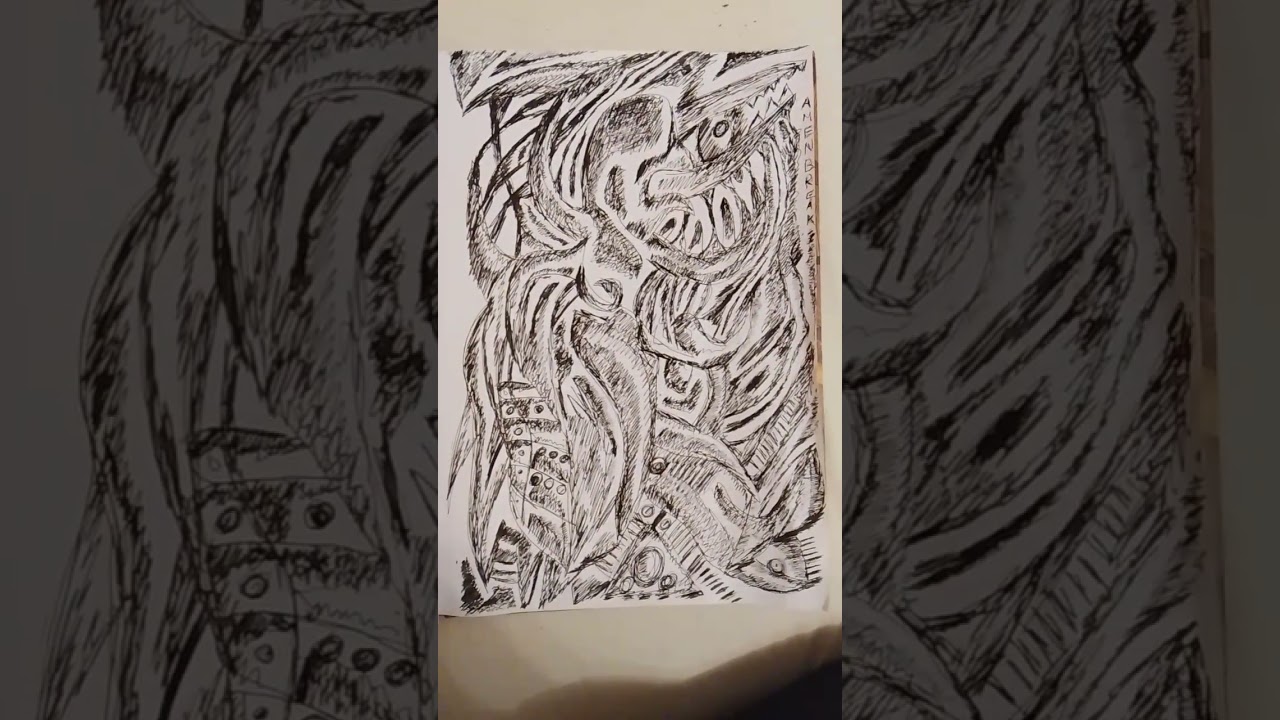 RUSHGEERM - cthulhu youtuber breakcore brxr flayer picasso surreal robotika elixír věčného mládí