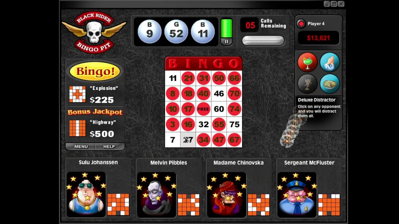 Saints and Sinners Bingo Part 4