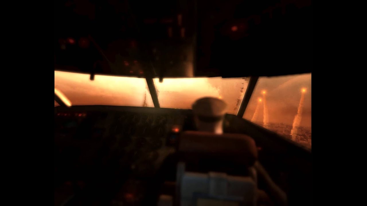 Metro: Last Light - Сцена падения самолета