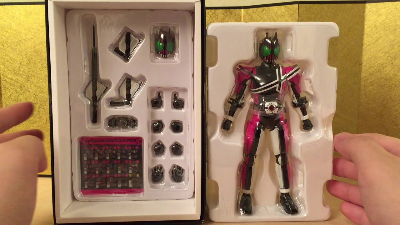 S.H Figuarts Kamen Rider Decade 2.0 Renewal Ver. Shinkoccho Seiho Unboxing Review & Comparison.