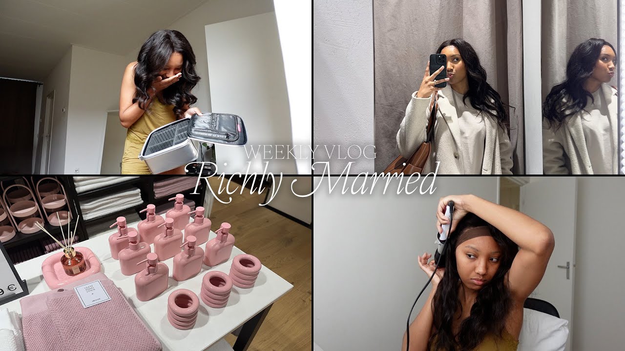 weekly vlog — landing my dream job, shop with me for work wardrobe, pr, filming day, amsterdam +more