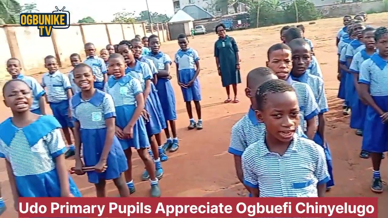 Udo Primary School Pupils Rejoice as Ogbuefi Sunny Awaka Comes to Their Aids #ogbuniketv 