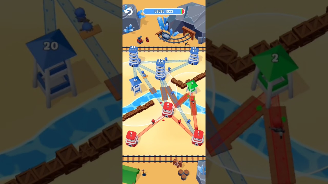 Tower War Game💥Level 1023💥 Easy Win Strategy 