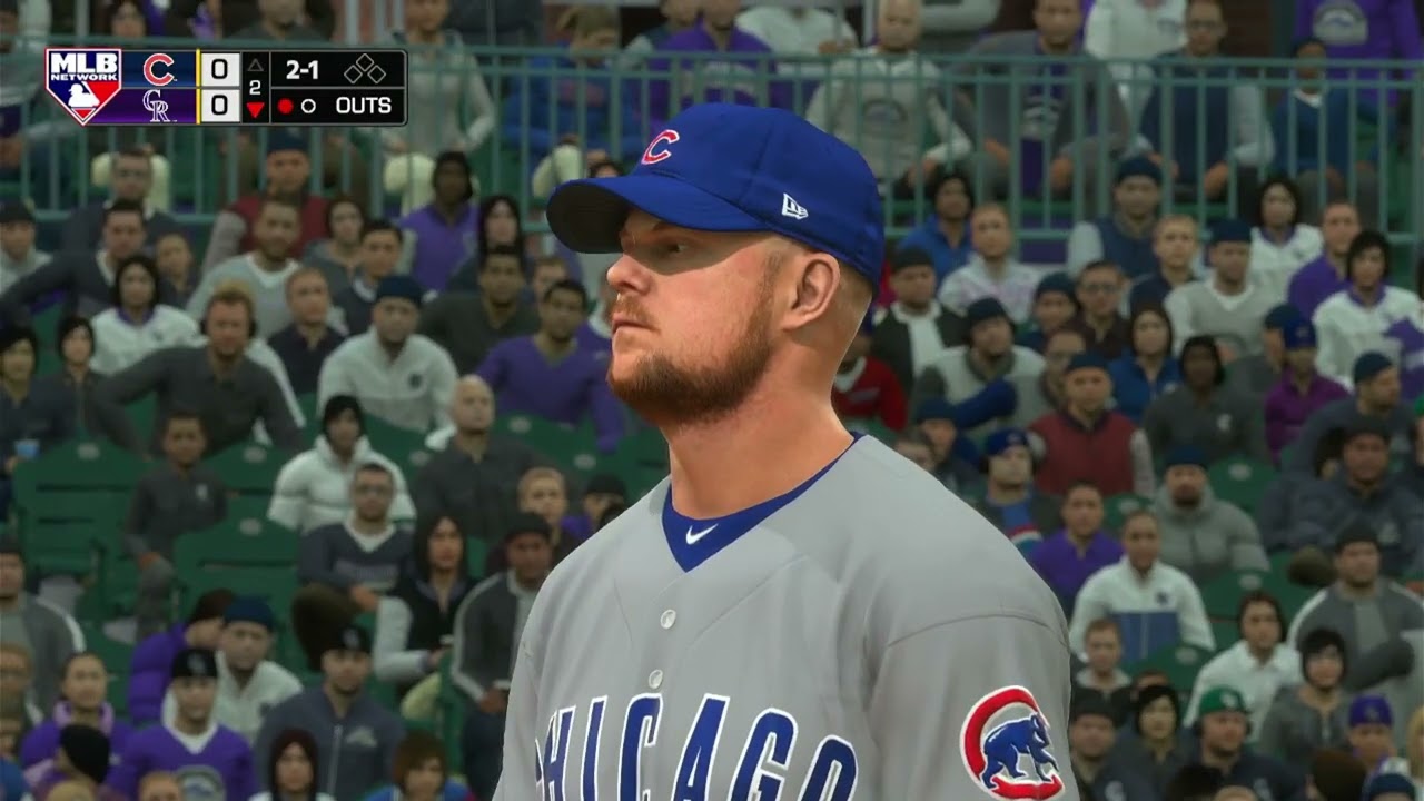 Симуляция матча «Колорадо Рокиз» против «Чикаго Кабс» в MLB, 14.03.2026 (PS4), The Show 18.