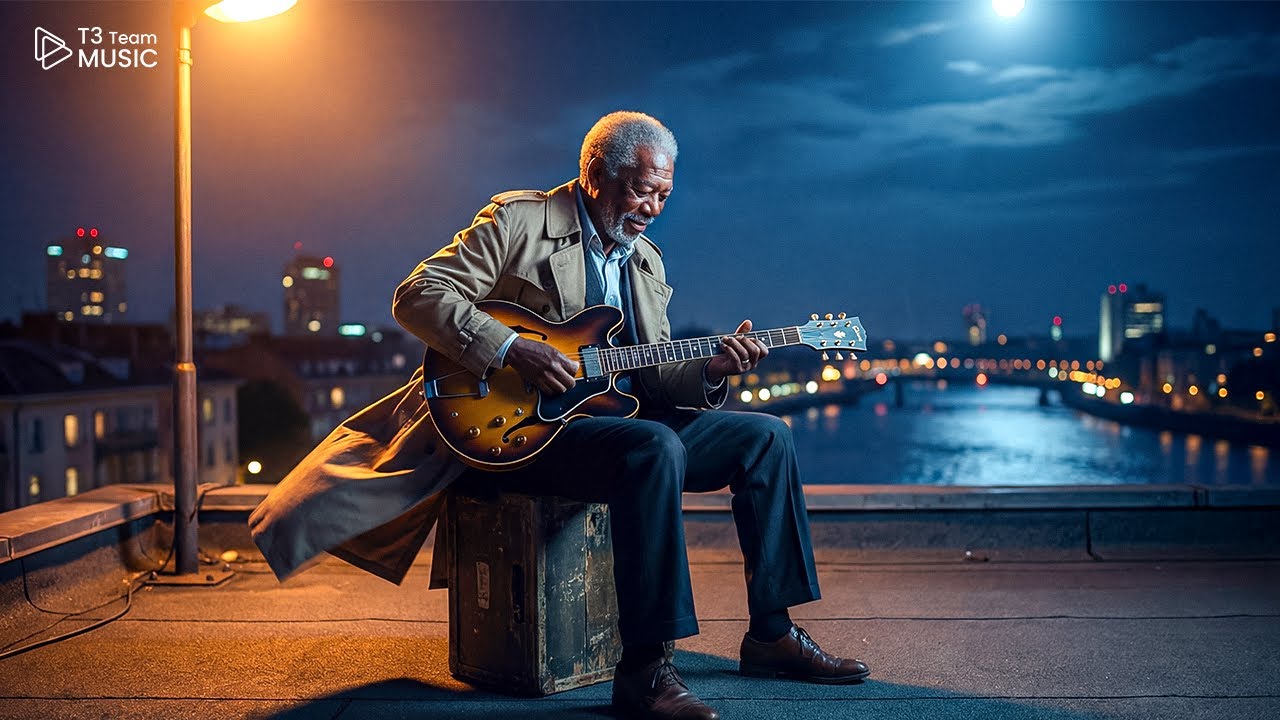 Relaxing Blues Music 2025 - Soulful Electric Guitar for Sleep