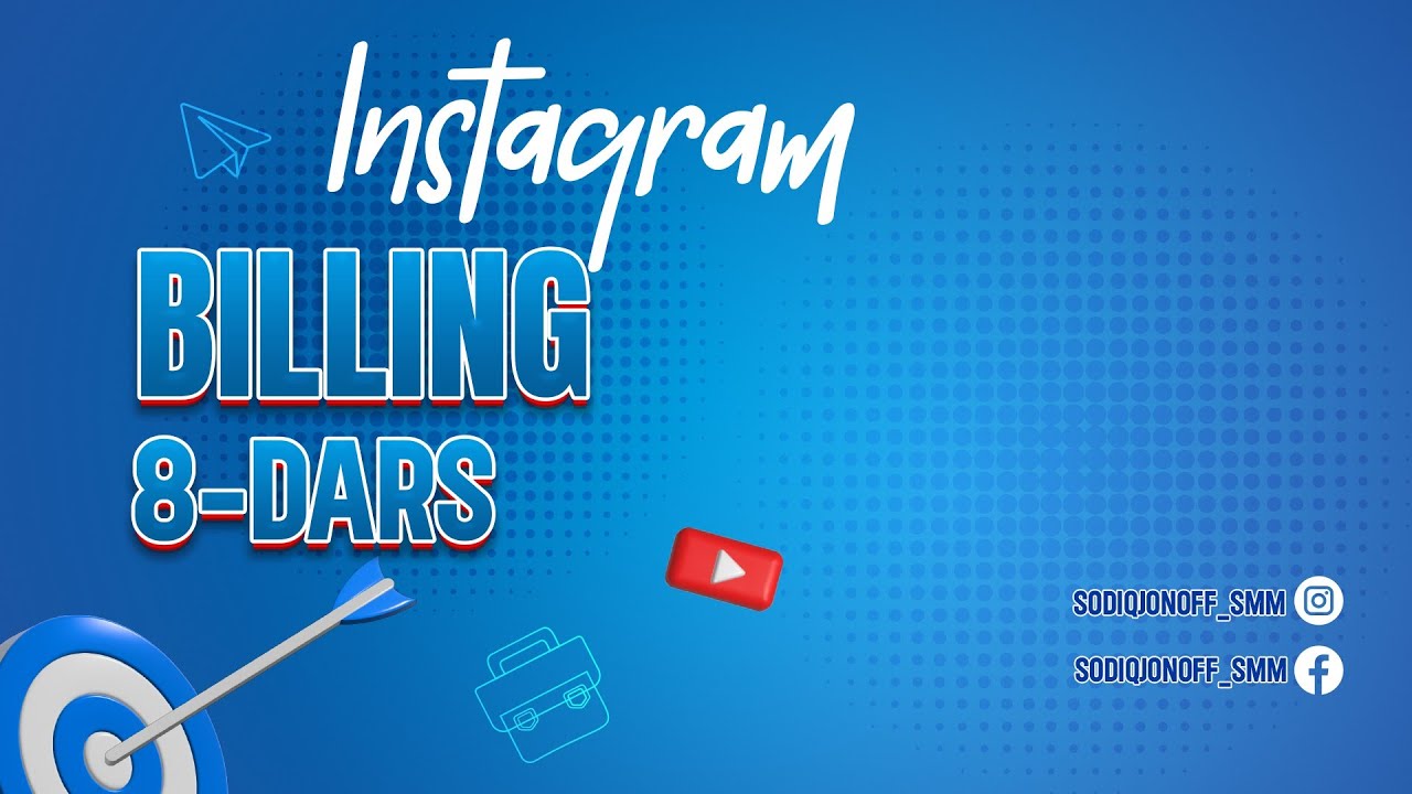 Instagram Billing | Sodiqjonoff SMM #smm #billing #instagram
