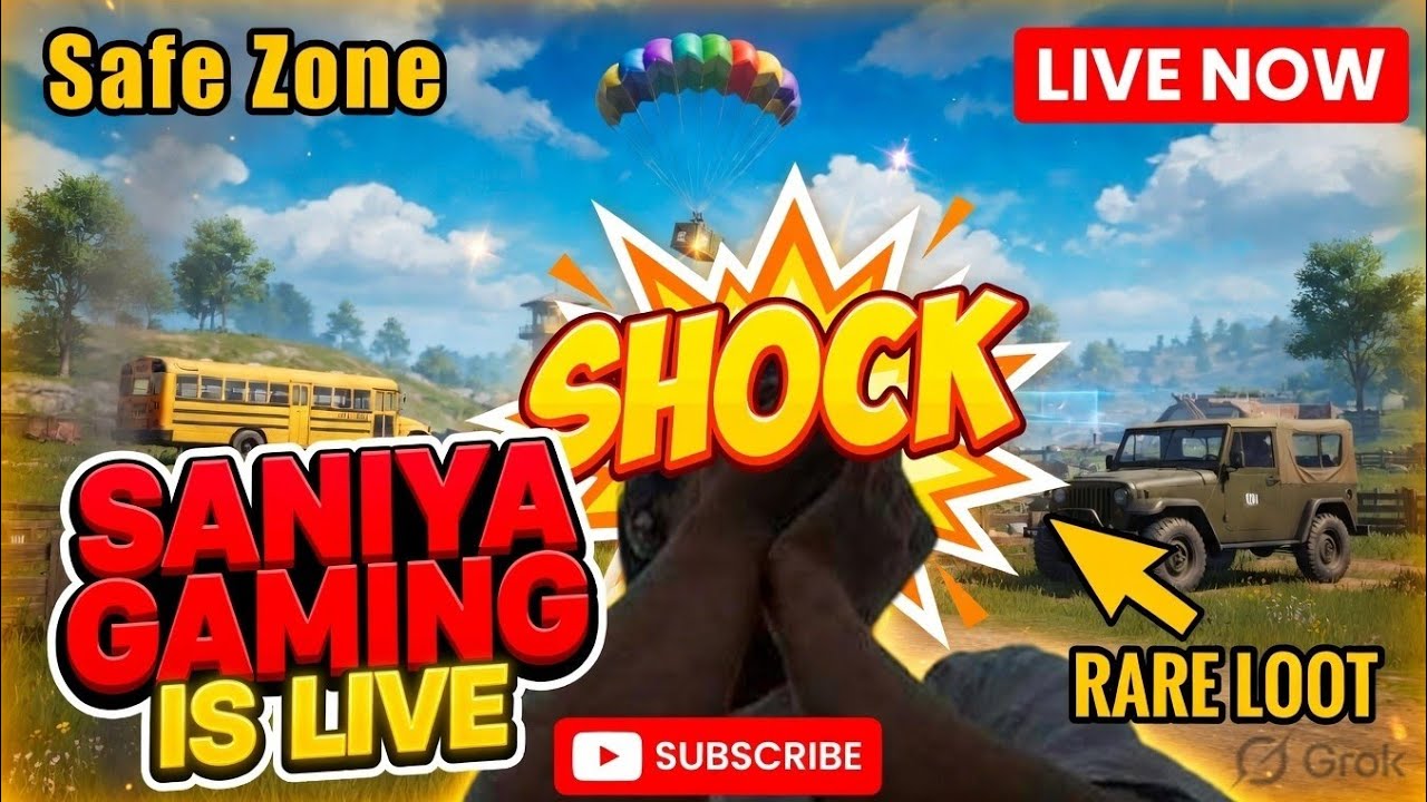 Saniya Gaming LIVE 🔴 | BGMI Classic + TDM Pro Gameplay 😈 | Intense Fights & Clutch Moments