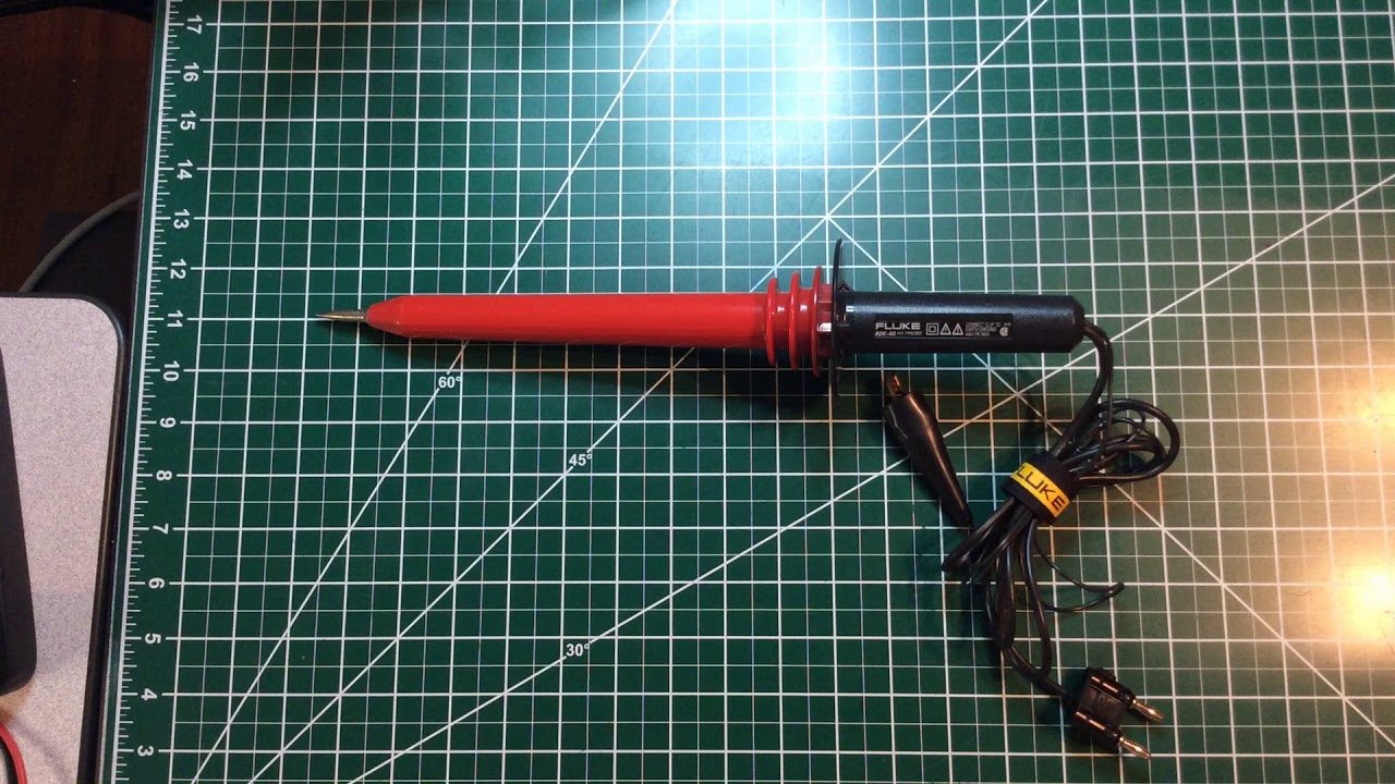 FLUKE 80K-40 High Voltage Probe ( Mini Review )