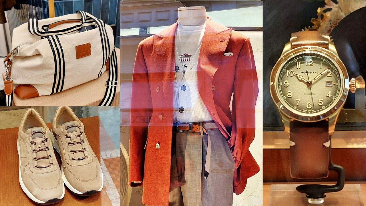 Casual Men's Fashion: Cucinelli, Moncler, Doriani, Paul&Shark...