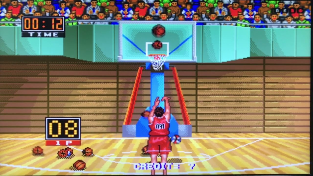 #8 灌籃高手街機版Slam Dunk Arcade Edition，懷舊系列小遊戲(熱身賽)。#湘北VS懷念...