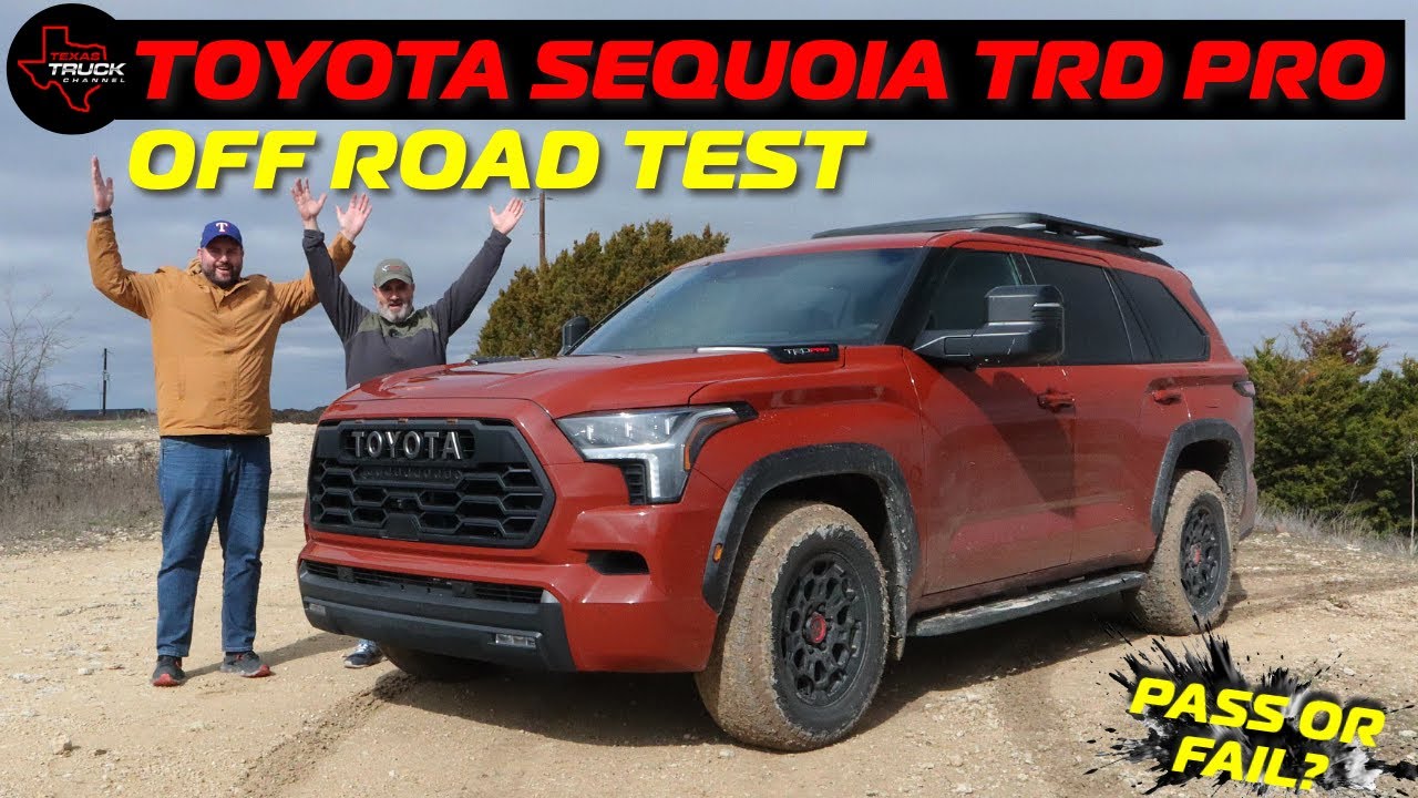 Хороша ли Toyota Sequoia TRD PRO на бездорожье? — TTC Hill Test