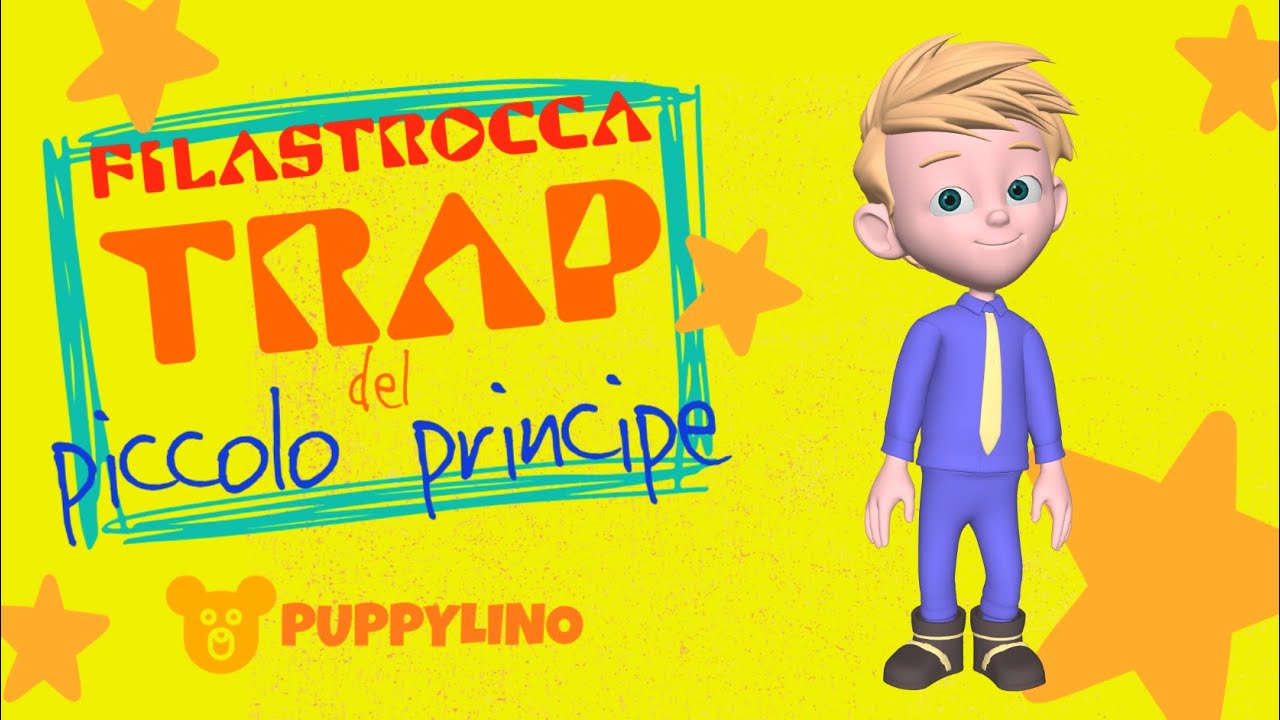 FILASTROCCA TRAP del PICCOLO PRINCIPE | Canzone con Cartone Animato per Bambini | Gioco di memoria
