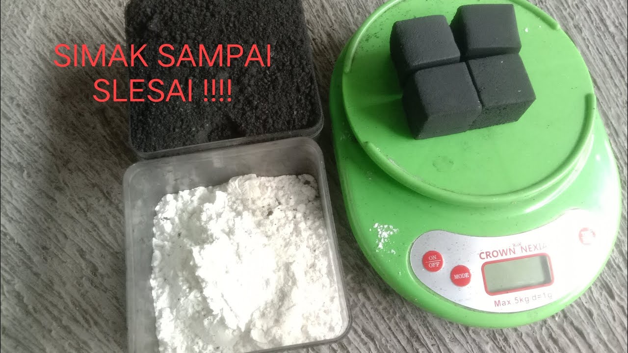KOMPOSISI ARANG DAN LEM || PROSES ADONAN HINGGA JADI BRIKET . SIMAK SAMPAI SELESAI !!!! #batokkelapa