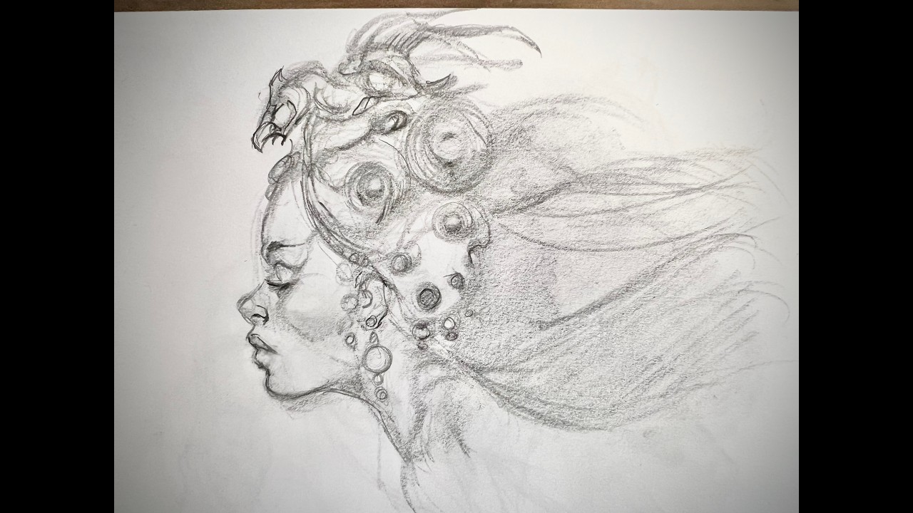 How to Draw Dejah Thoris from John Carter of Mars