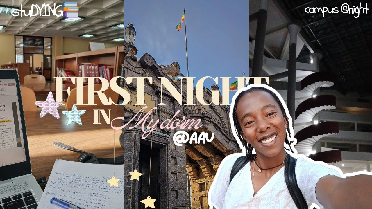 FIRST NIGHT IN MY DORM~🌙 | mid exam stuDYING📚, homesick, night out | College diaries *freshman*@AAU*