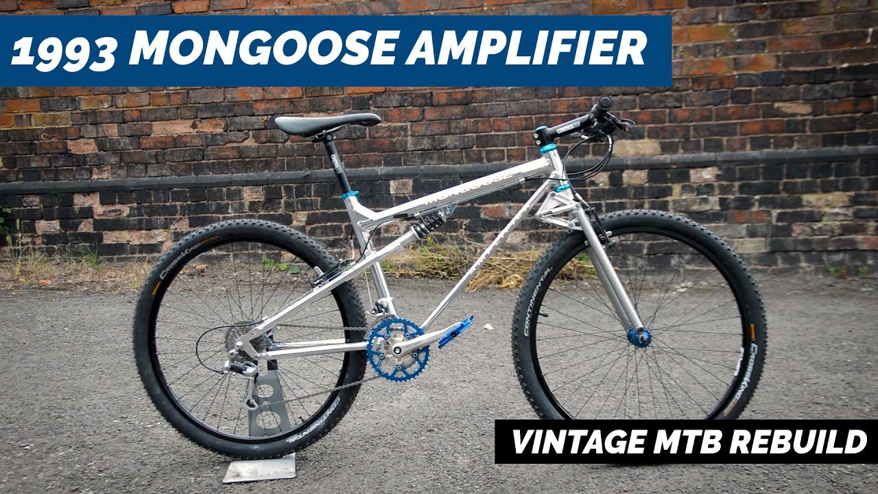 1993 Mongoose Amplifier - Vintage Full Suspension Mountain Bike Rebuild - DREAM BUILD - AMP B2