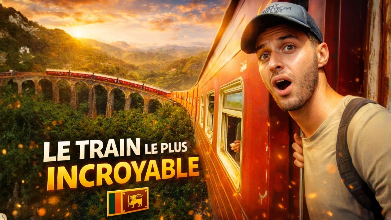 SRI LANKA: Le Train le Plus Incroyable du Monde (Kandy - Ella) LK #97