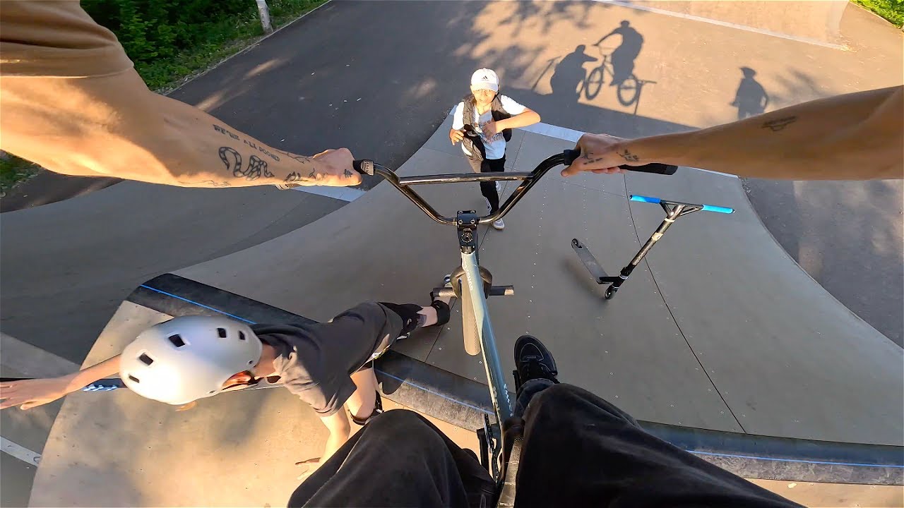 BRNO THROUGH THE EYES OF BMX / STREET POV RIDING