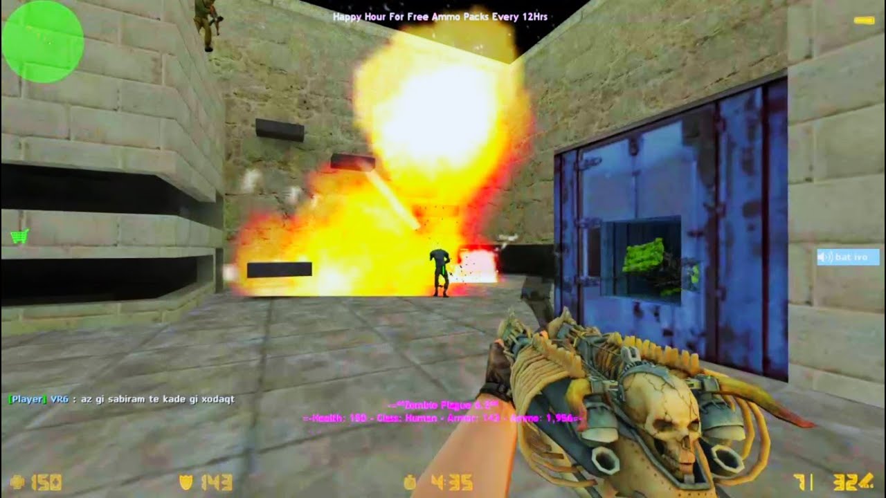 Counter-Strike: • Zombie Plague 6.2 • On Ultimãtê | Map: Zm_Fox | FreeVIP and New kinfe