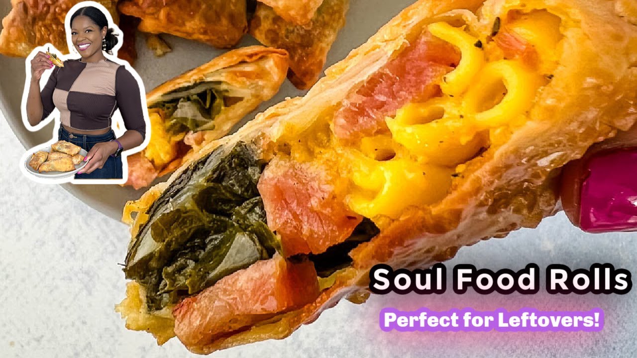 Soul Food STUFFED Thanksgiving Egg Rolls