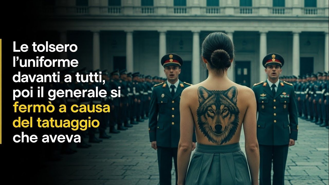 Gli tolsero l'uniforme davanti a tutti, ma il generale si blocc&ograve; quando vide il tatuaggio