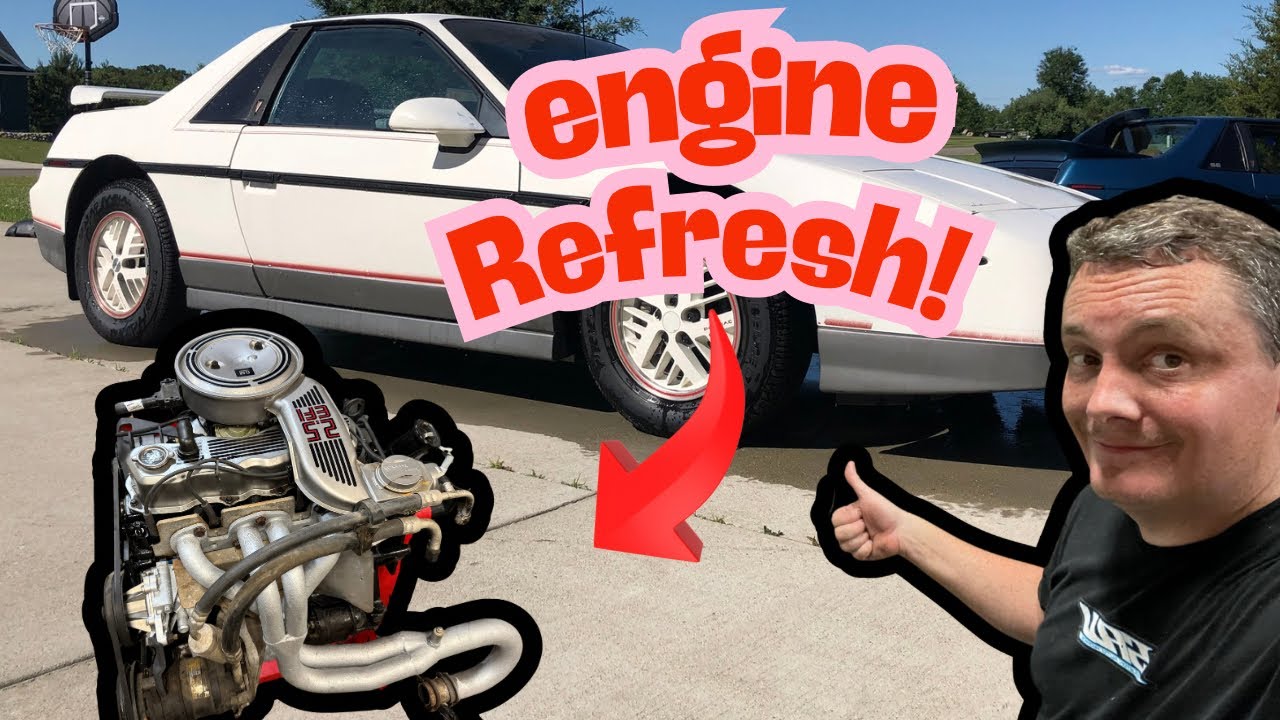 Indy Fiero Restoration: Subframe and engine restoration!