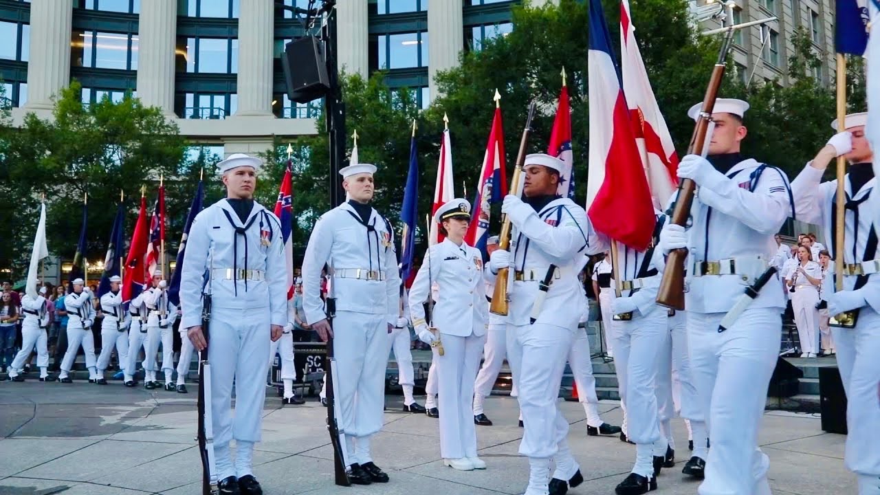 U.S. Navy Band & Ceremonial Guard | Concert On The Avenue | Full Performance Washington D.C.
