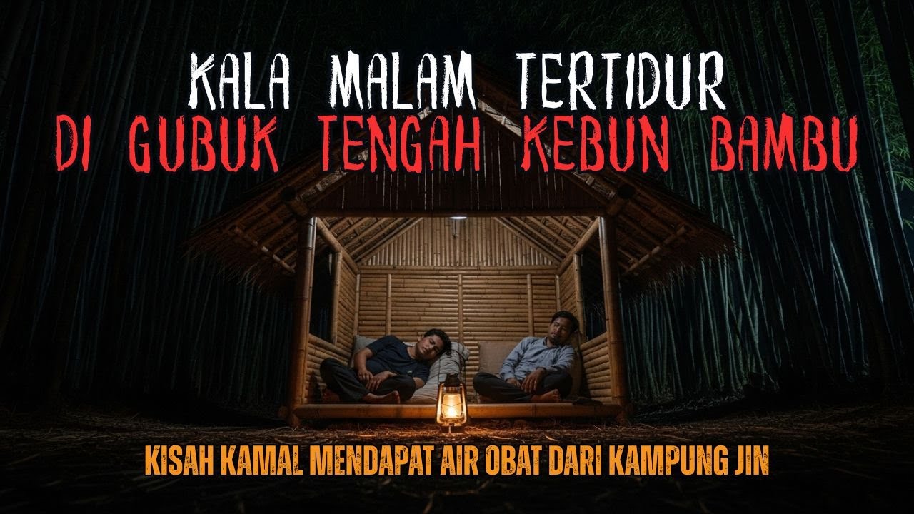 KALA MALAM TERTIDUR DI GUBUK TENGAH KEBUN BAMBU KAMPUNG