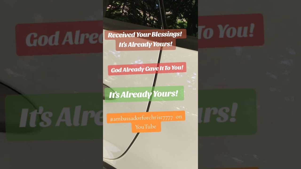 Receive Your Blessings From GOD, In JESUS CHRIST HOLY NAME AMEN 🩸👑✝️🙏🏾🙌🏾❤️#ambassadorforchrist7777 