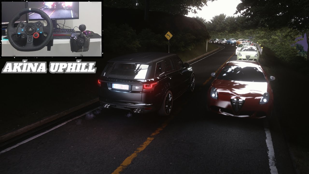 ASSETTO CORSA - AKİNA UPHİLL - RANGE ROVER SPORT SRV | LOGITECH G29