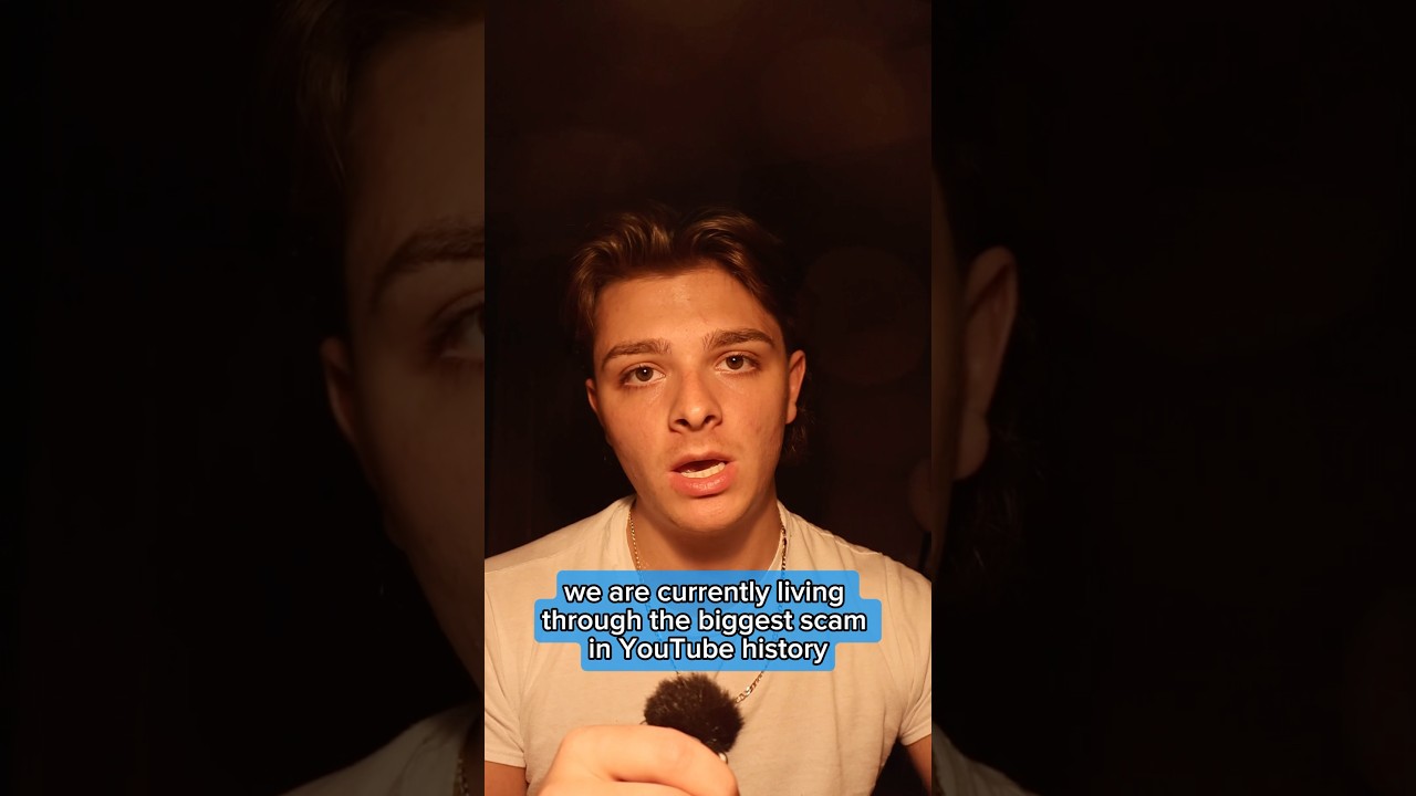 Biggest scam in YT history&hellip;