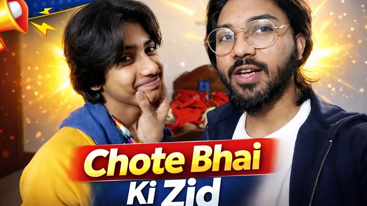 Chote bhai ny ki gari chalane ki zid 