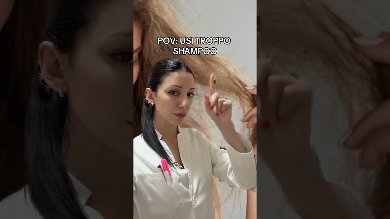 POV: usi troppo shampoo