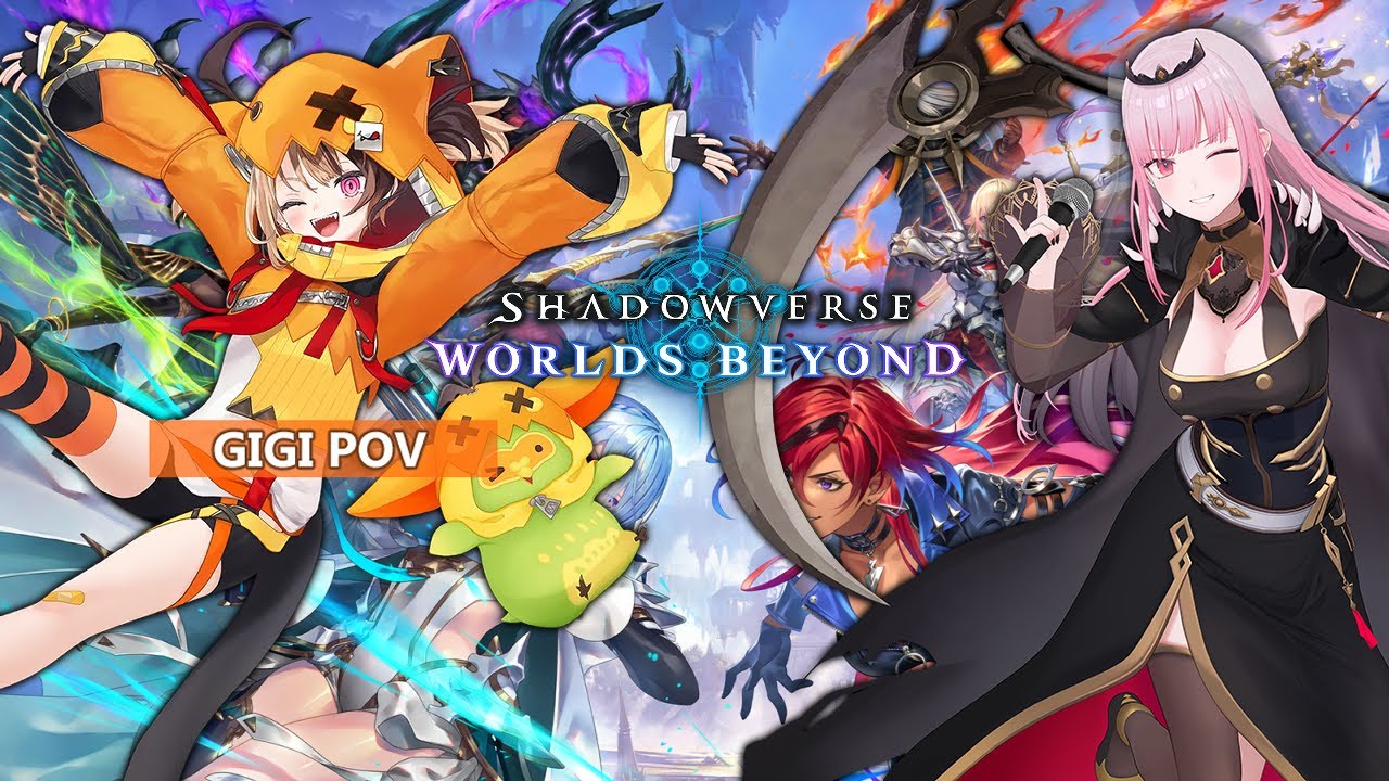 【SHADOWVERSE: WORLDS BEYOND】going to destroy Mori Calliope and eat her cards #ad