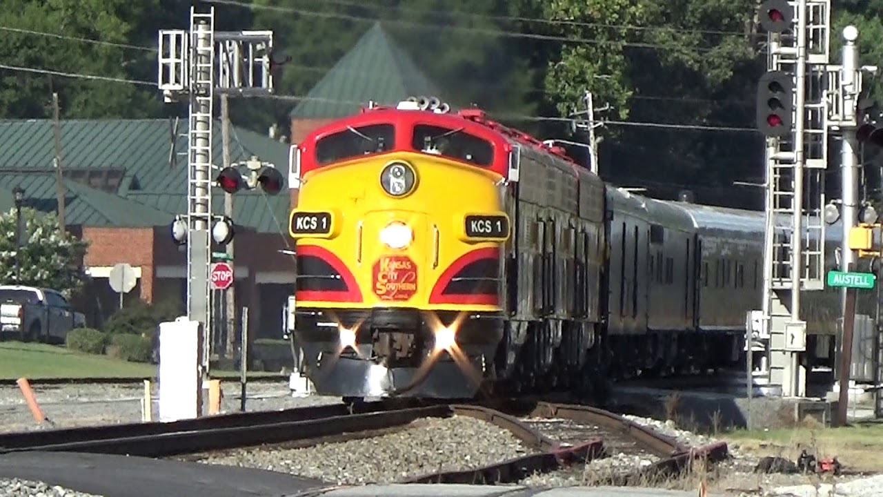 Norfolk Southern 089 Westbound KCS OCS! Austell,Ga 08-22-2019&copy;