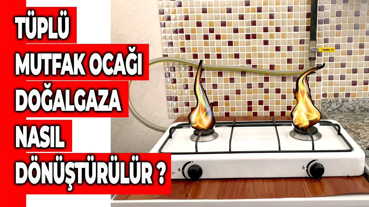 Tüplü Mutfak Ocağı Doğalgaza Nasıl Dönüştürülür ? / How to Convert Your Gas Grill to Natural Gas ?