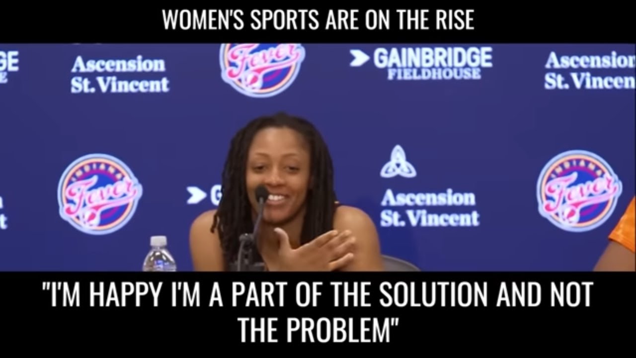 Kelsey Mitchell Cracks Everyone Up On Caitlin Clark Question #caitlinclark