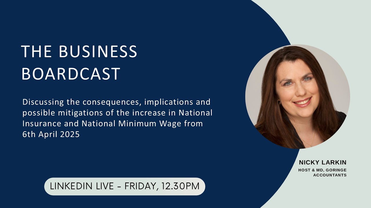Impacts & Mitigation of NI & Minimum Wage Increases from 6th April 2025