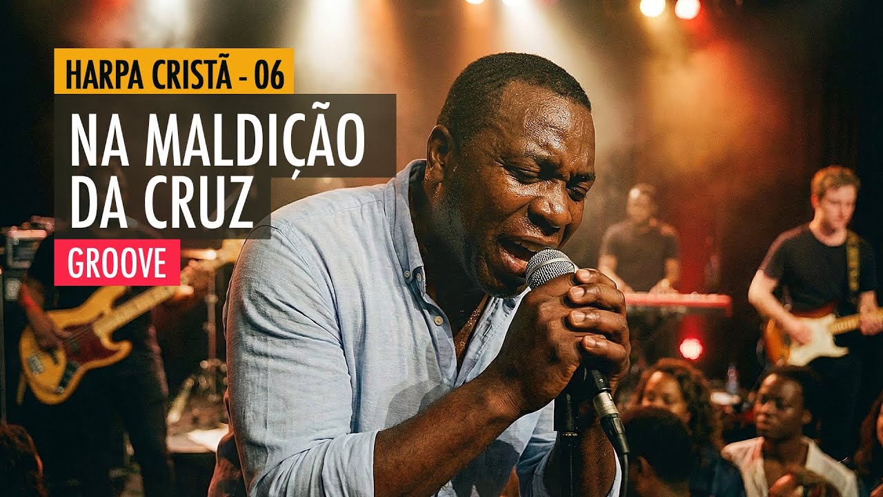 Na Maldição da Cruz ✝️ | Harpa Cristã | Cristo Levou Nossa Dor  | Groove