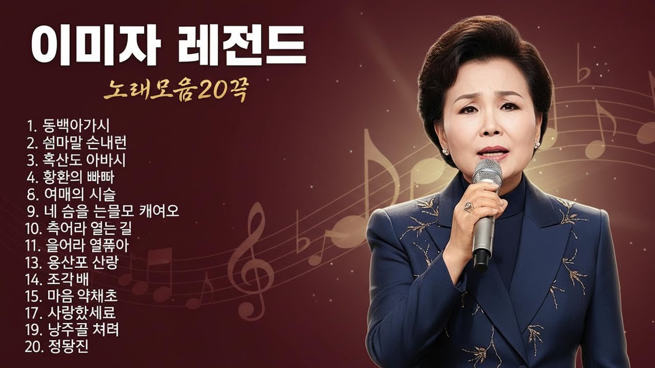 이미자 노래모음 ♫ 이미자 히트곡모음 ♫ 이미자 최고의 노래 모음 ♫ 이미자 인기곡 모음 ♫ Lee Mi-Ja Playlist 2026