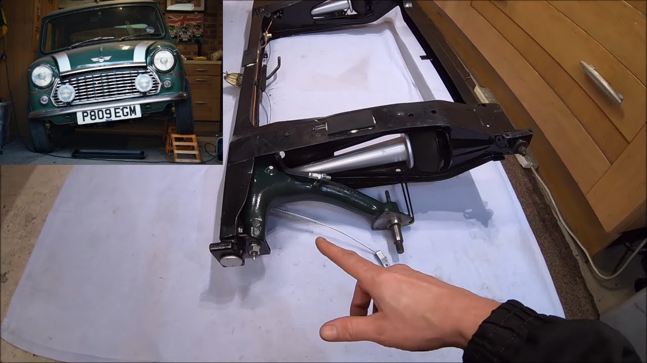 Сборка заднего подрамника Classic Mini Workshop Project Sprout Pt55