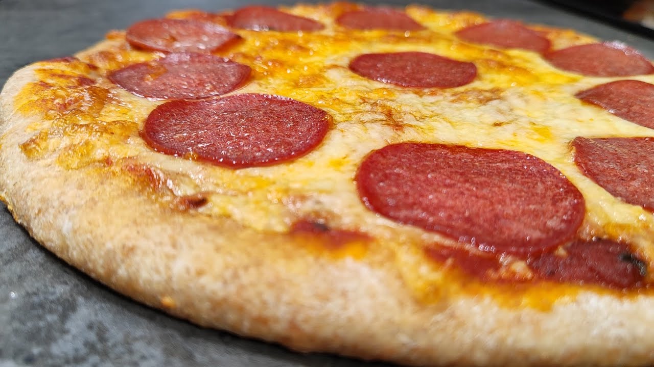Homemade Salami Pizza | Recipe For Beginners