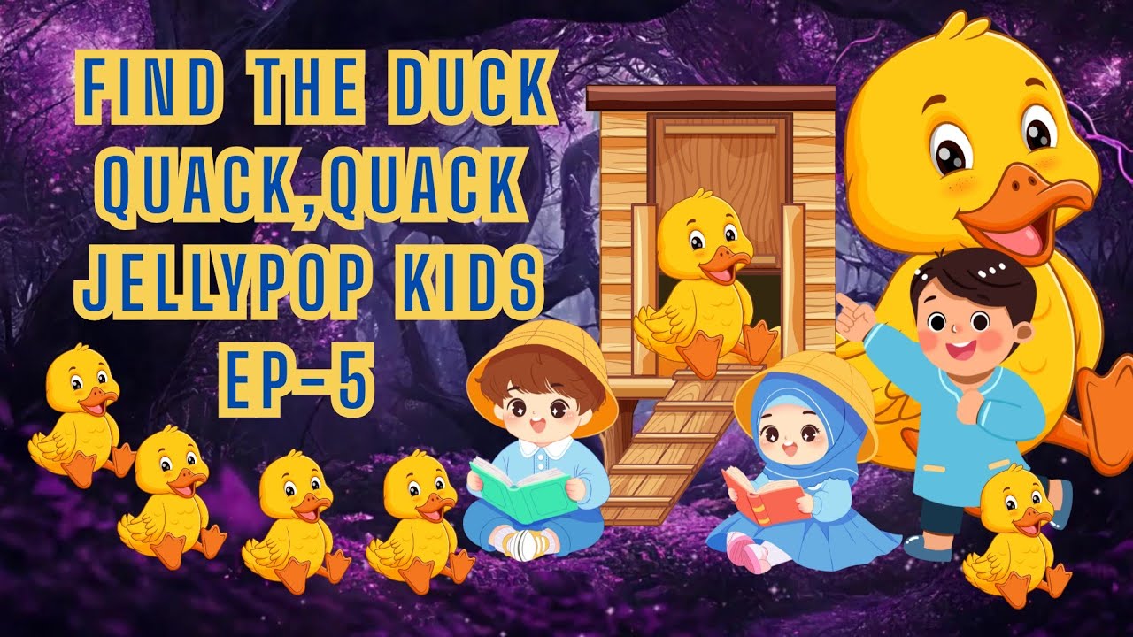 5 Little Ducks . #NurseryRhymes #KidsSongs #CountingSong #PreschoolLearning