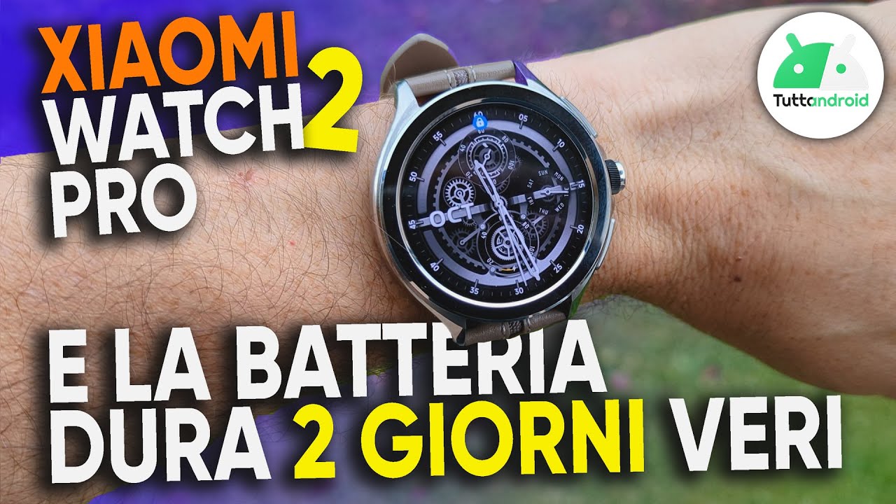 XIAOMI ha fatto uno SMARTWATCH WearOS completo e dal PREZZO ONESTO: Watch 2 Pro