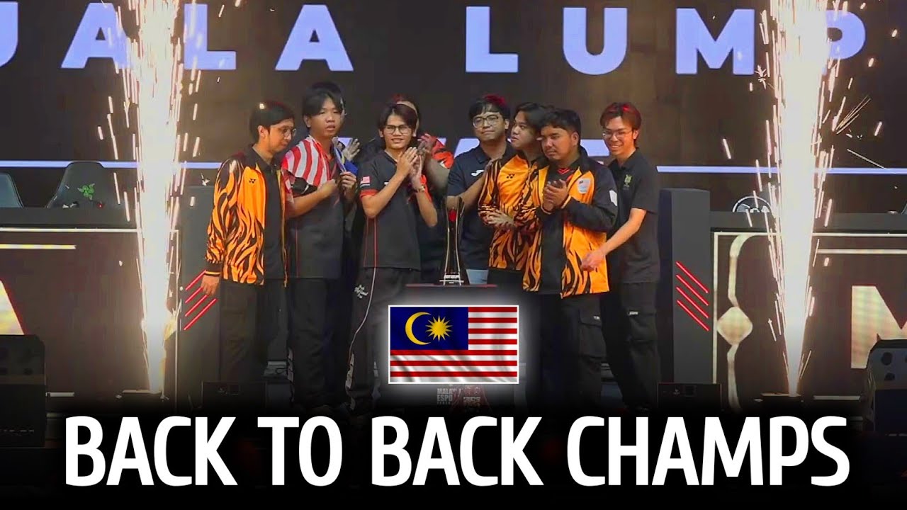 WHAT ARE YOU DOING XINGG? BACK TO BACK CHAMPS! MALAYSIA SWEEPS CAMBODIA IN IESF 2025 FINALS