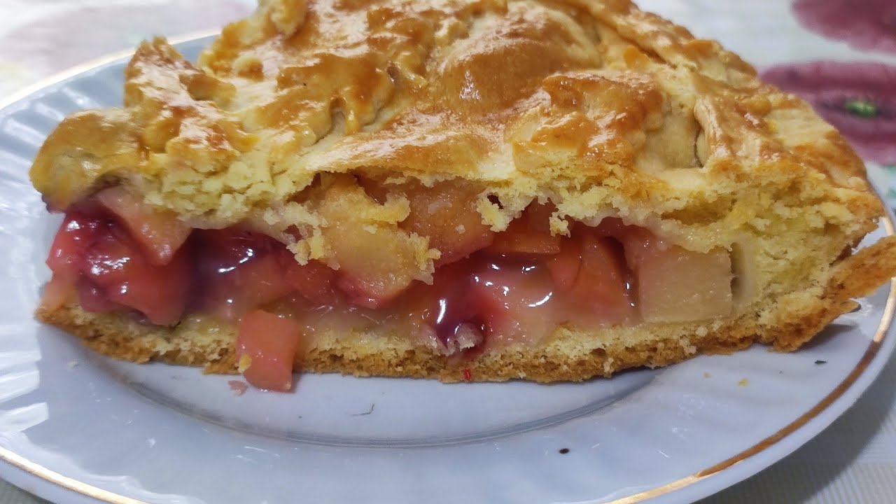 ОСЕННИЙ ПЕСОЧНЫЙ ПИРОГ С АЙВОЙ И ДОБАВИЛИ ЧЕРНУЮ СМОРОДИНУ! #рецепт #вкусно #мука #тесто #духовка#