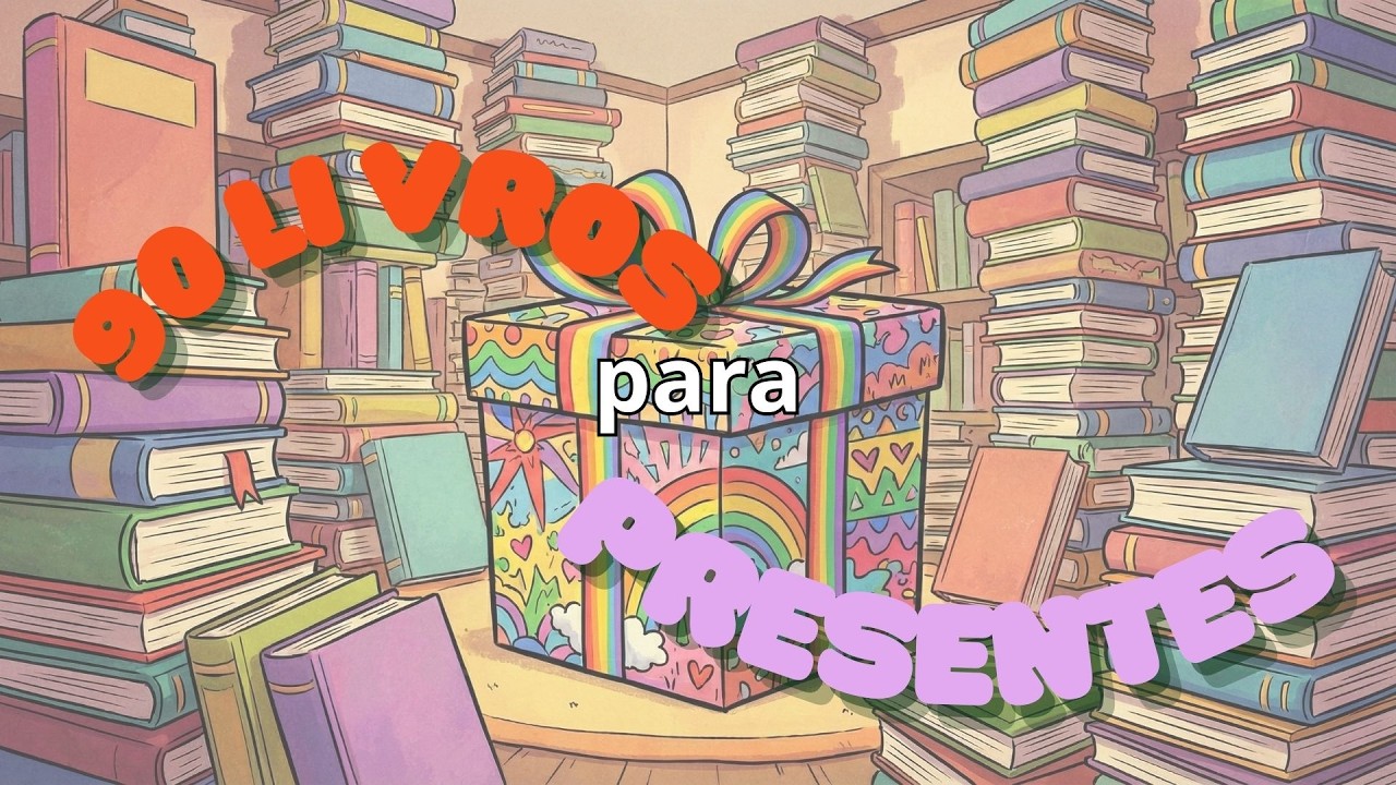 Quais os 90 livros que gostaria de ganhar em 2026?