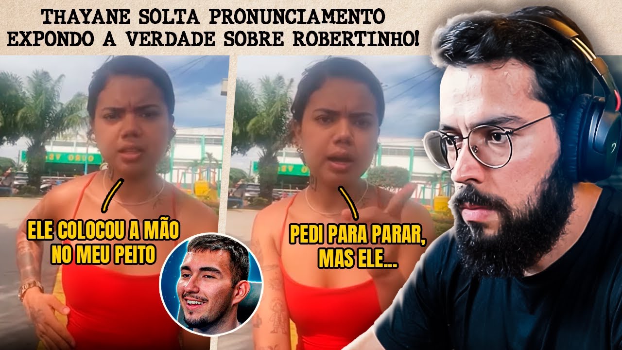 THAYANE FINALMENTE FALOU O QUE ROLOU NA TRILHA