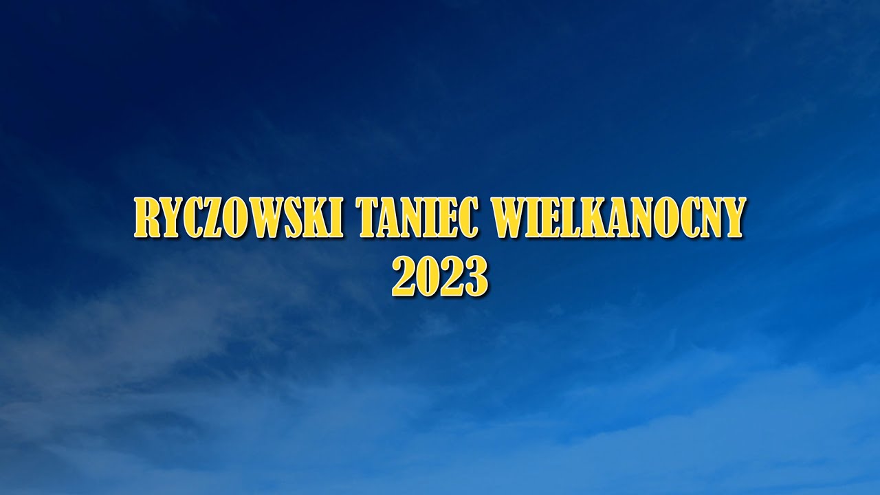 Ryczowski taniec wielkanocny