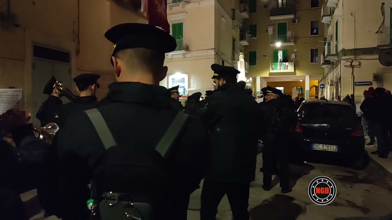 Inno della speranza Banda di Molfetta 11/2/24 Molfetta Processione S. Maria di Lourdes